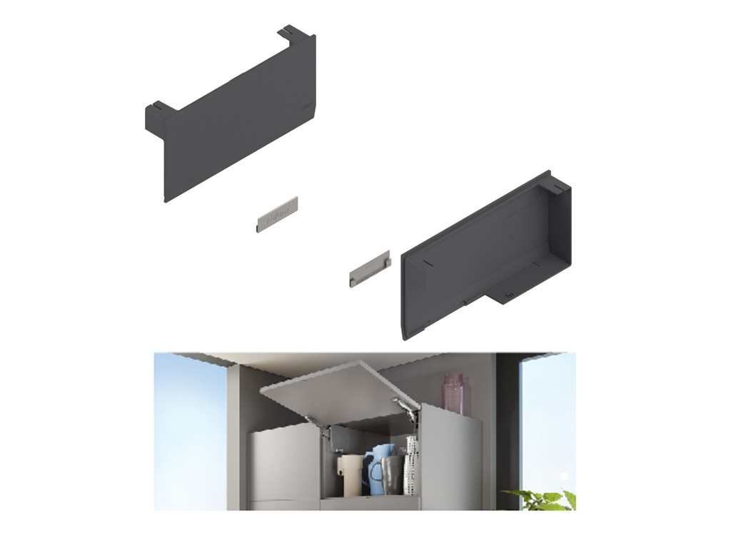 set placchette di copertura per meccanismo aventos hk top grigio scuro blum.png Set Placchette di Copertura per Meccanismo Aventos HK TOP pz.2 Grigio Scuro | Blum - immagine 1